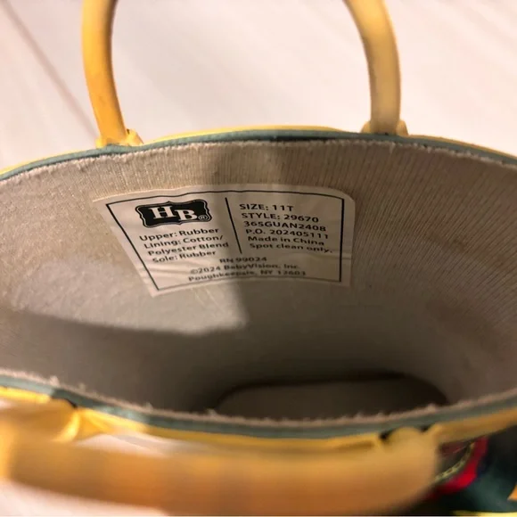 Hudson Baby Unisex-Child Rain Boot  11 - Picture 4 of 4